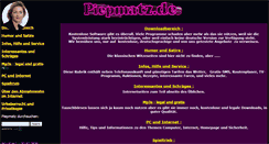 Desktop Screenshot of piepmatz.de